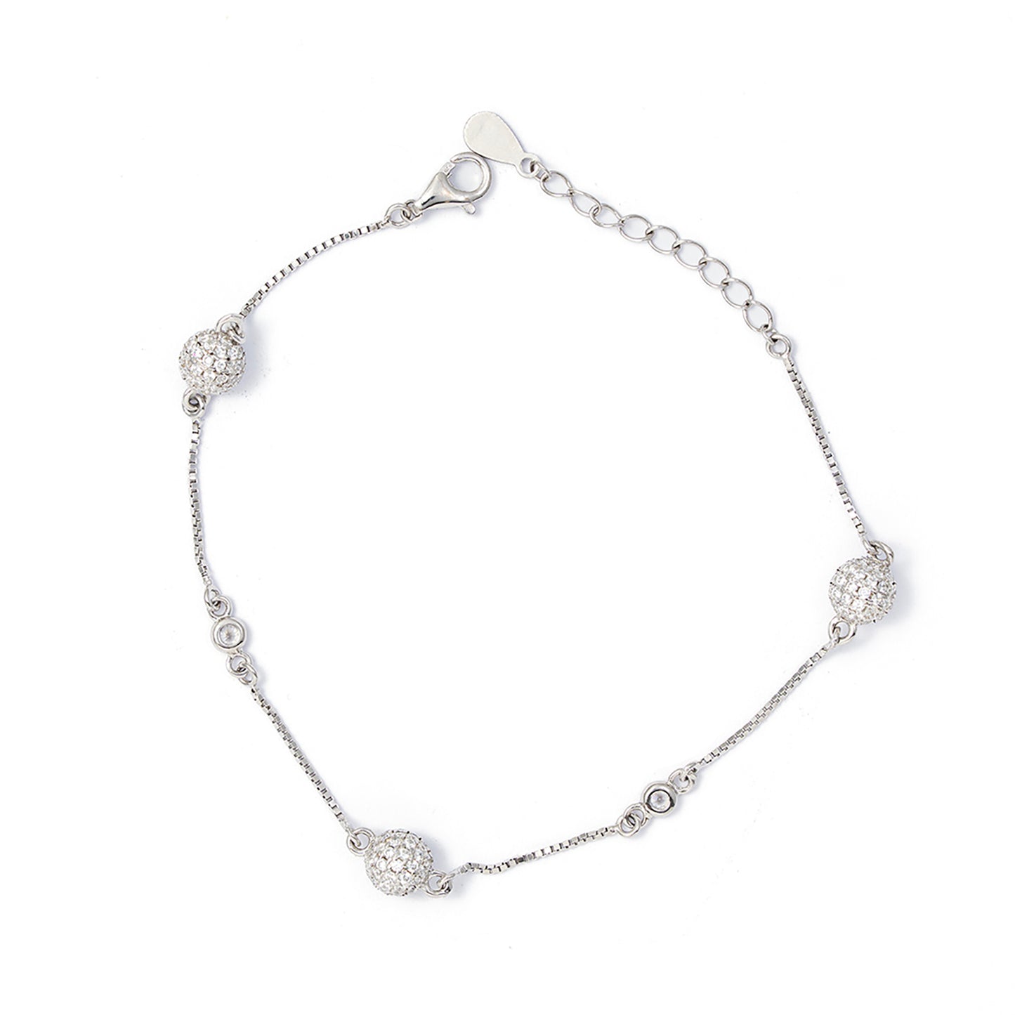 ELEGANCE IN EVERY SPARKLE Bracelet 925 sterling silver