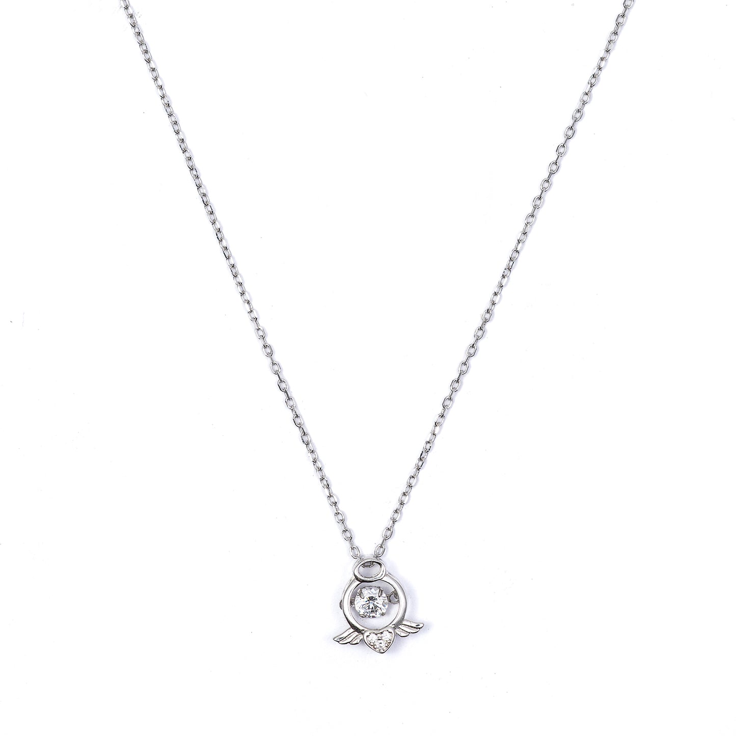 Celestial 925 sterling silver chain pendant