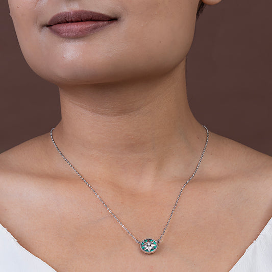 Celestial Charm chain pendant 925 sterling silver