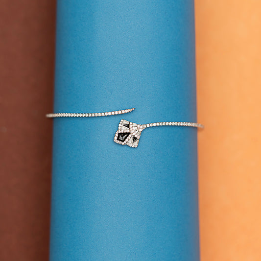 Enamel Floral Set kada 925 sterling silver