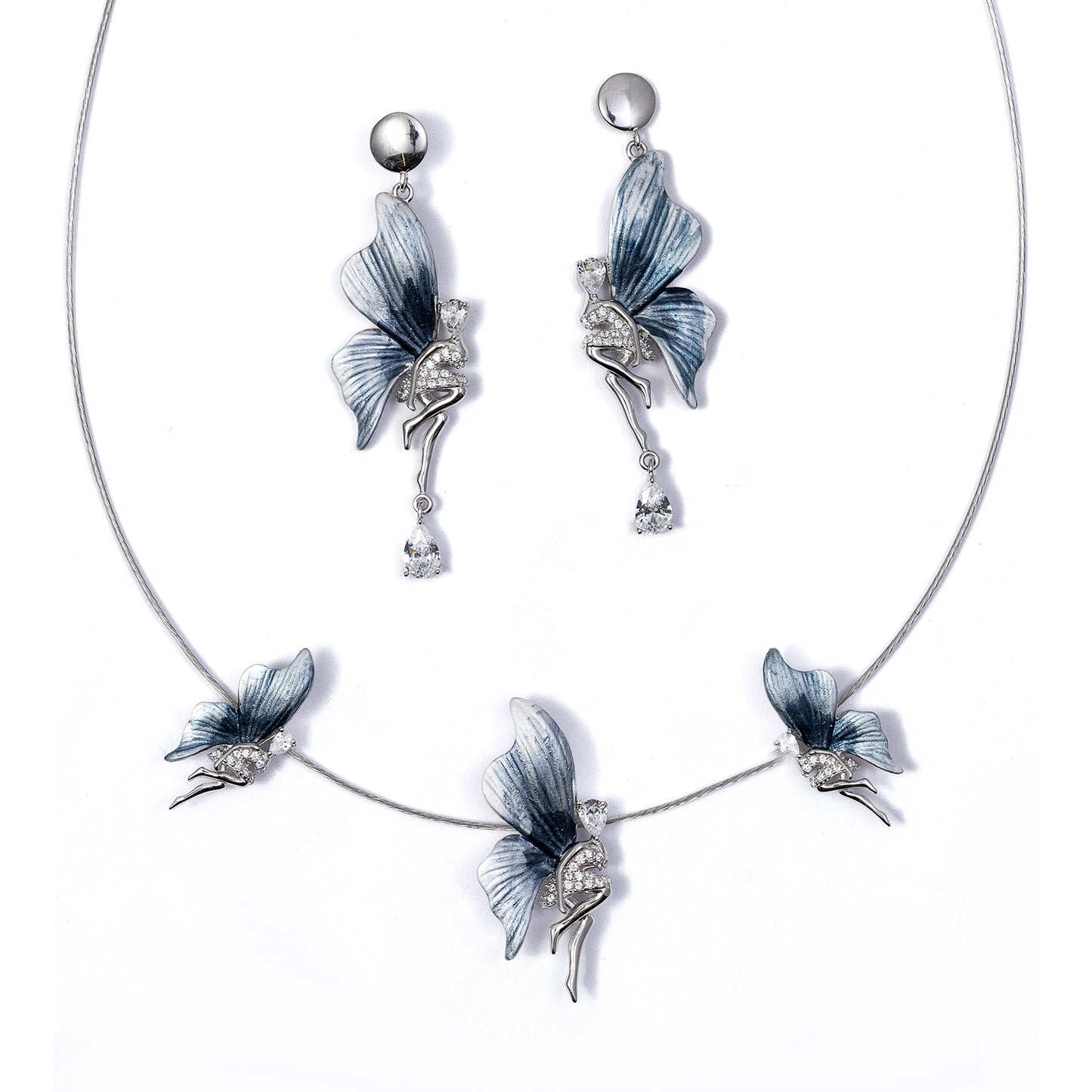 Graceful & Magical Elegance 925 sterling silver Necklace