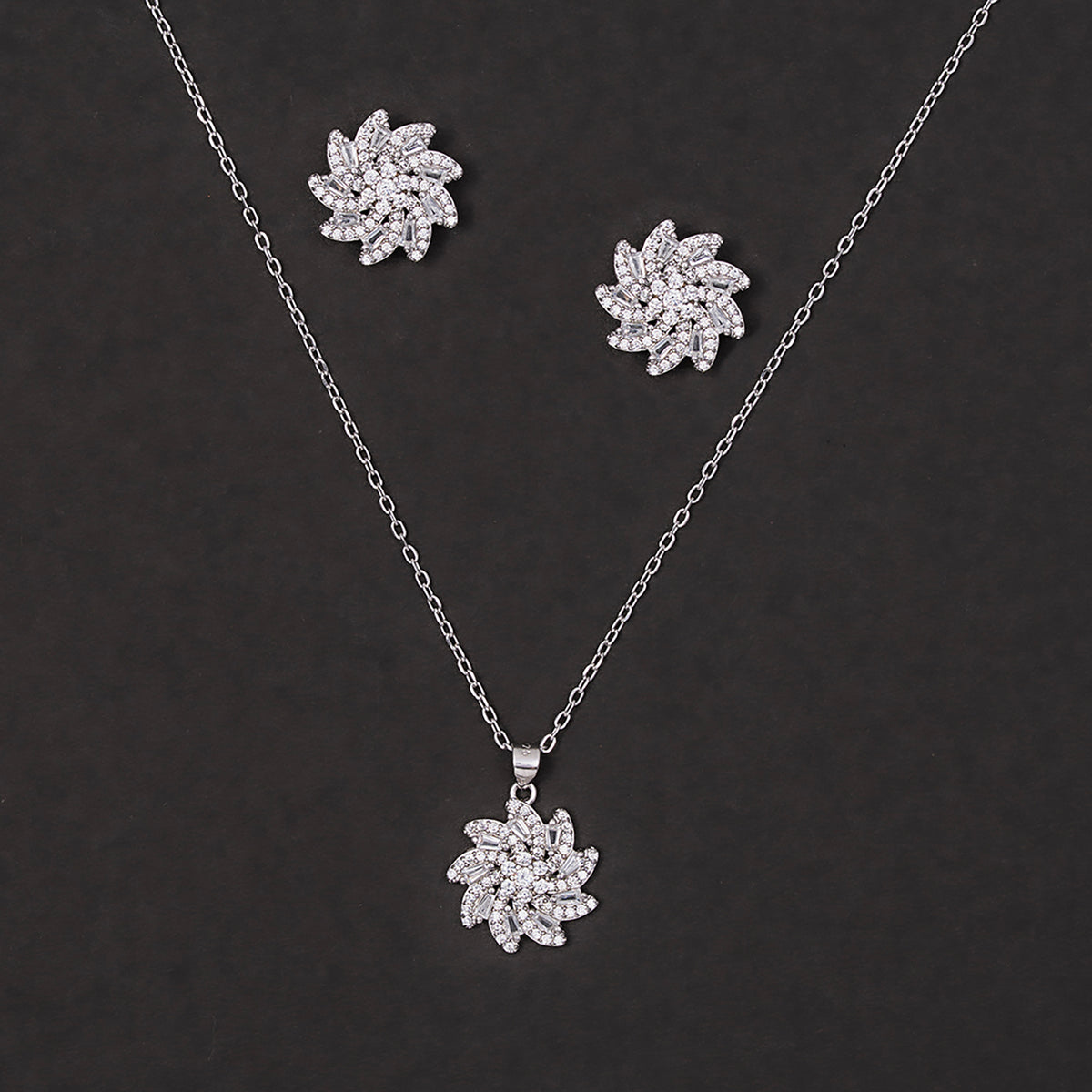 Bloom in Brilliance SET 925 sterling silver