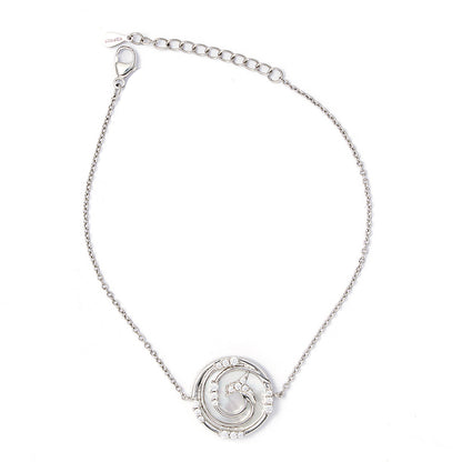 Spiral Nebula Station Bracelet 925 sterling silver