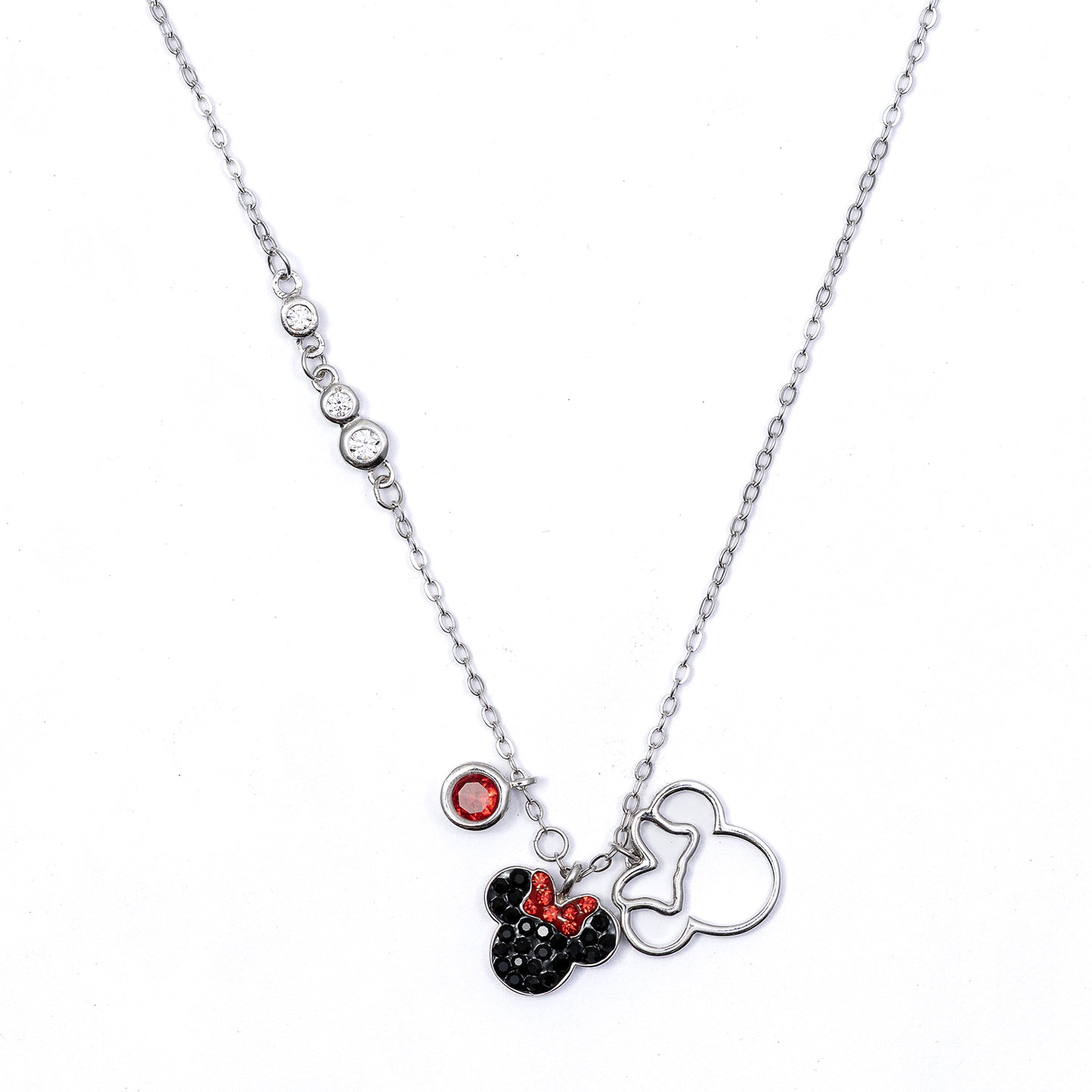 Charming Bow 925 sterling silver CHAIN Pendant