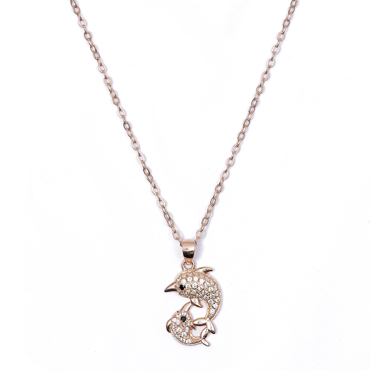 Dolphin 925 sterling silver chain Pendant