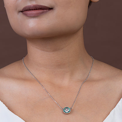 Celestial Charm chain pendant  925 sterling silver