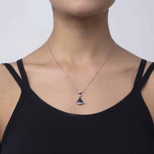 Fan chain 925 sterling silver chain Pendant