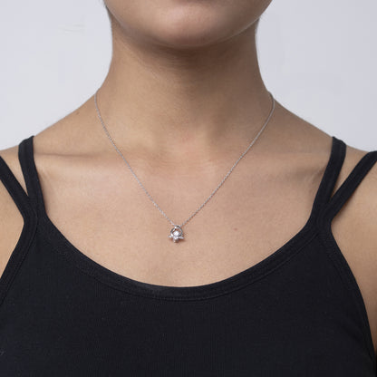 Celestial 925 sterling silver chain pendant
