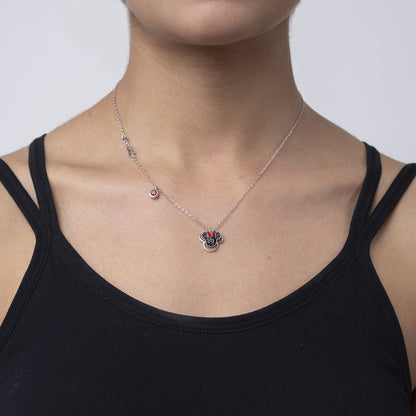 Charming Bow 925 sterling silver CHAIN Pendant