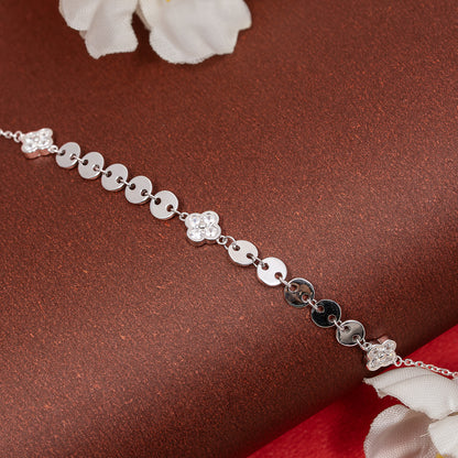 BLOOM WITH ELEGANCE Bracelet 925 sterling silver