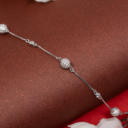 ELEGANCE IN EVERY SPARKLE Bracelet 925 sterling silver
