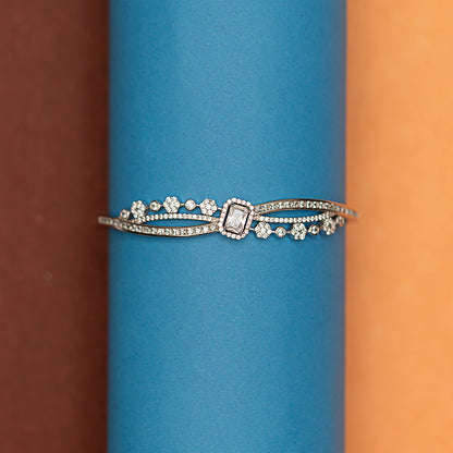 Imperial Crown Pavé kada 925 sterling silver