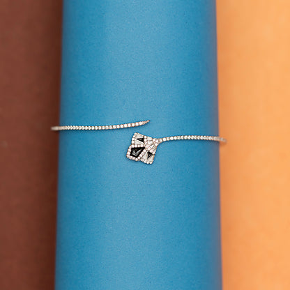 Enamel Floral Set kada 925 sterling silver