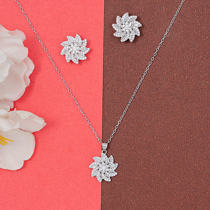 Bloom in Brilliance SET 925 sterling silver