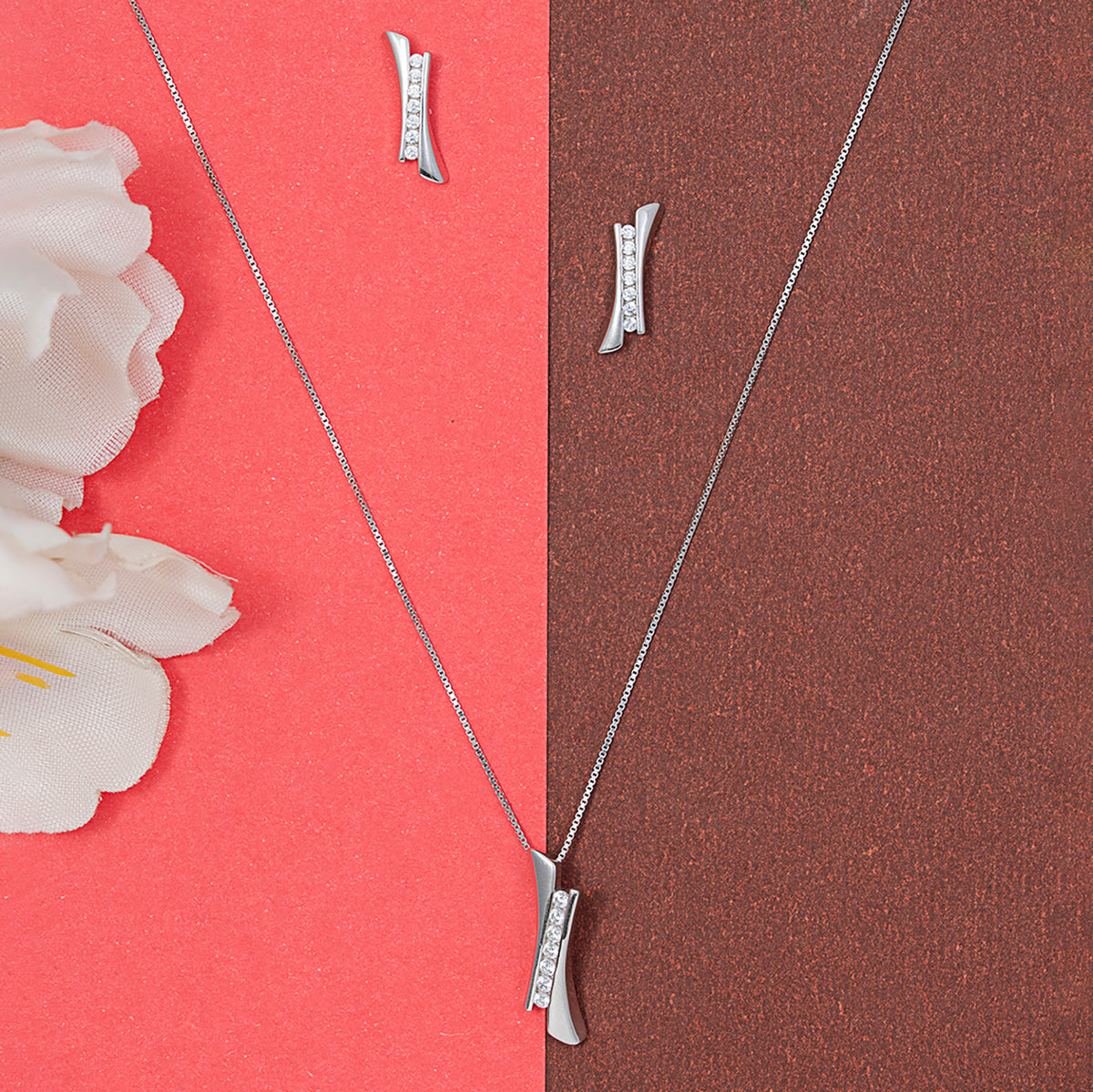 Sleek Lines, Subtle Shine 925 sterling silver