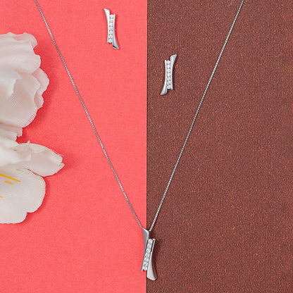 Sleek Lines, Subtle Shine 925 sterling silver