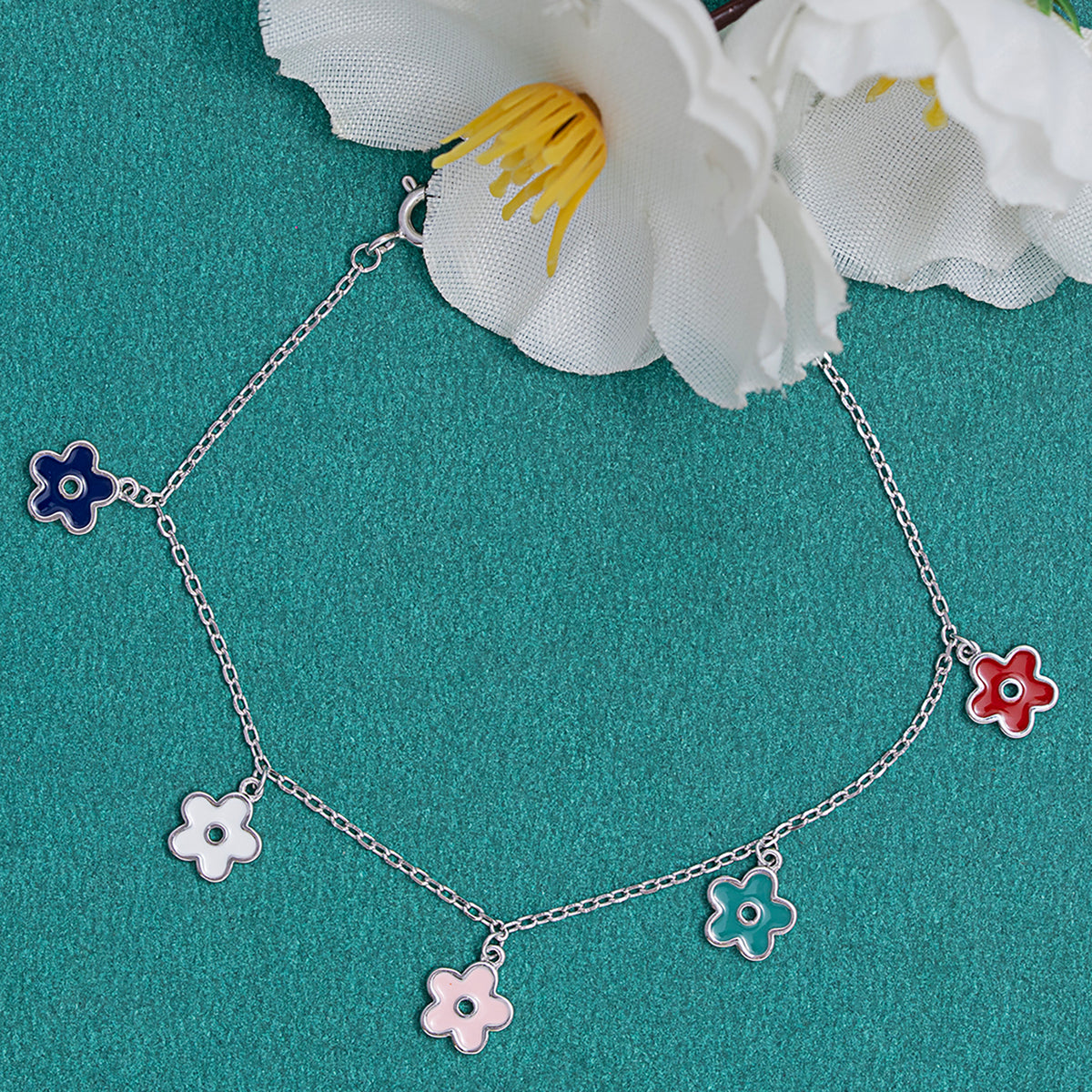 Blooming colours Braclet 925 sterling silver