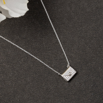Love Letter 925 sterling silver chain Pendant