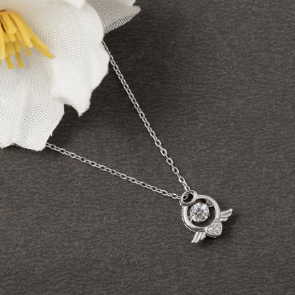Celestial 925 sterling silver chain pendant