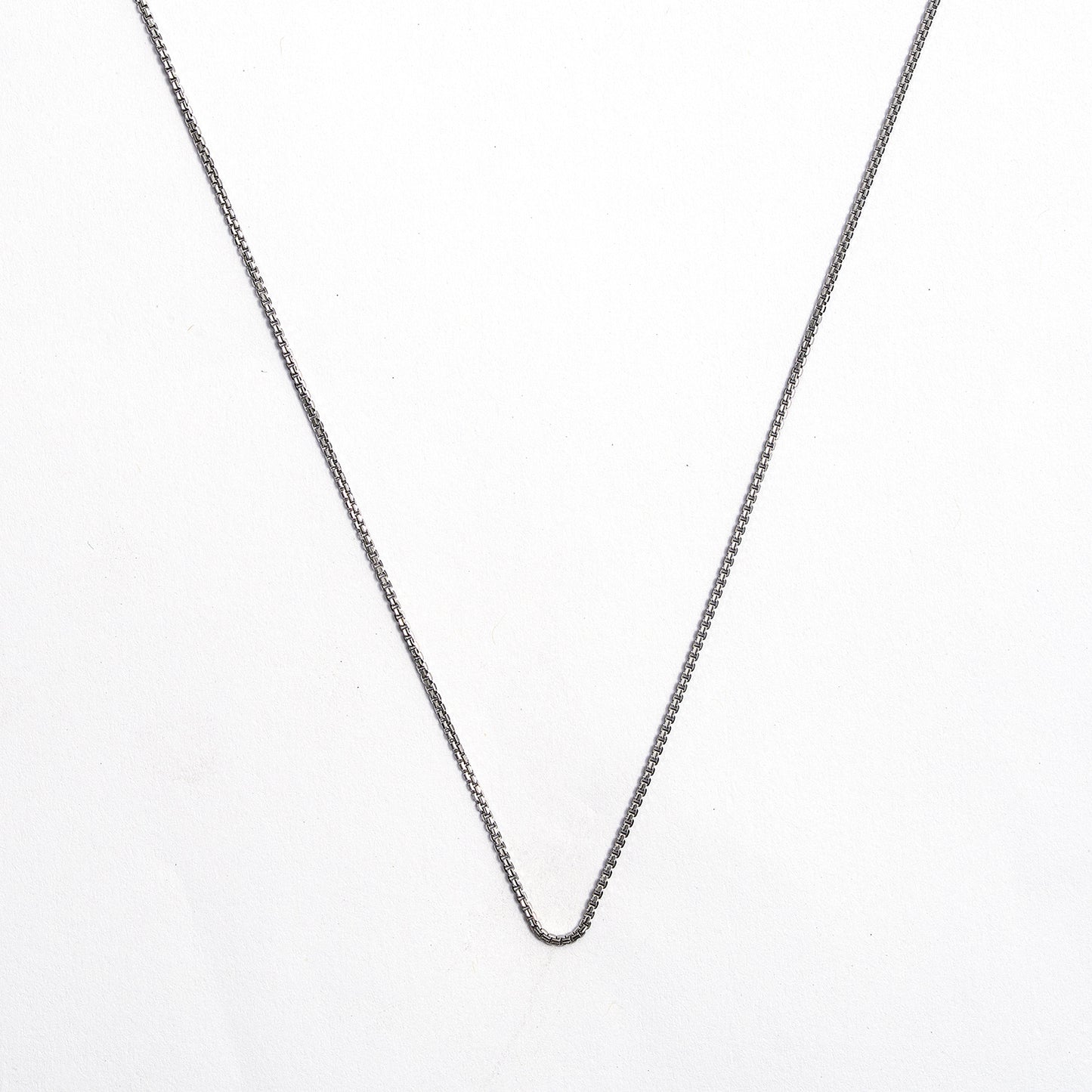 Sleek Silver Box Chain 925 sterling silver