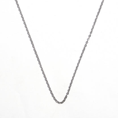 Delicate Diamond-Cut Disc Chain 925 sterling silver