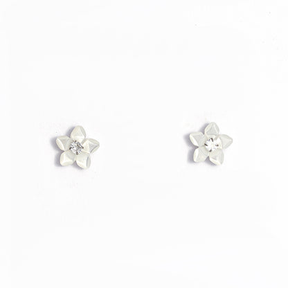 Five-Petal  Stud  925 sterling silver Earrings