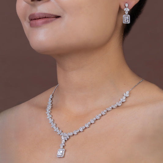 Regal Radiance Necklace 925 sterling silver Necklace