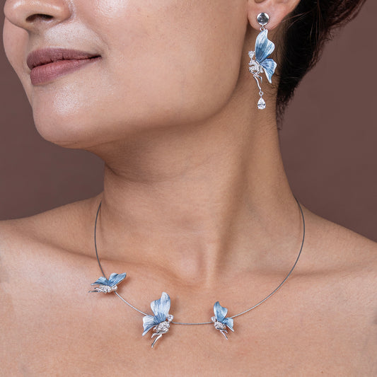 Graceful & Magical Elegance 925 sterling silver Necklace