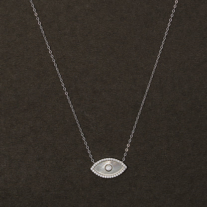 Evil Eye chain pendant 925 sterling silver