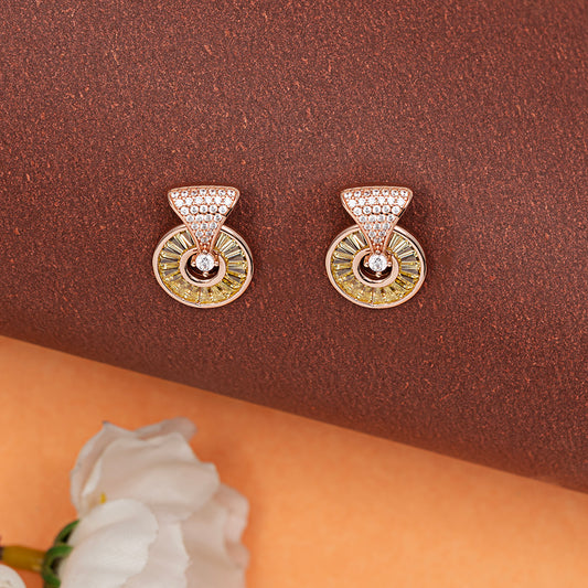 Sunburst Drop Earrings 925 sterling silver