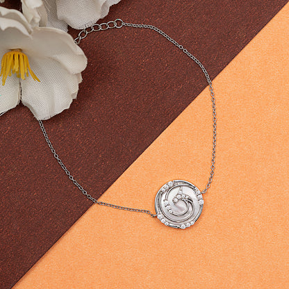 Spiral Nebula Station Bracelet 925 sterling silver