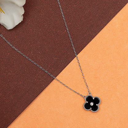 Classic Floral chain Pendant 925 sterling silver