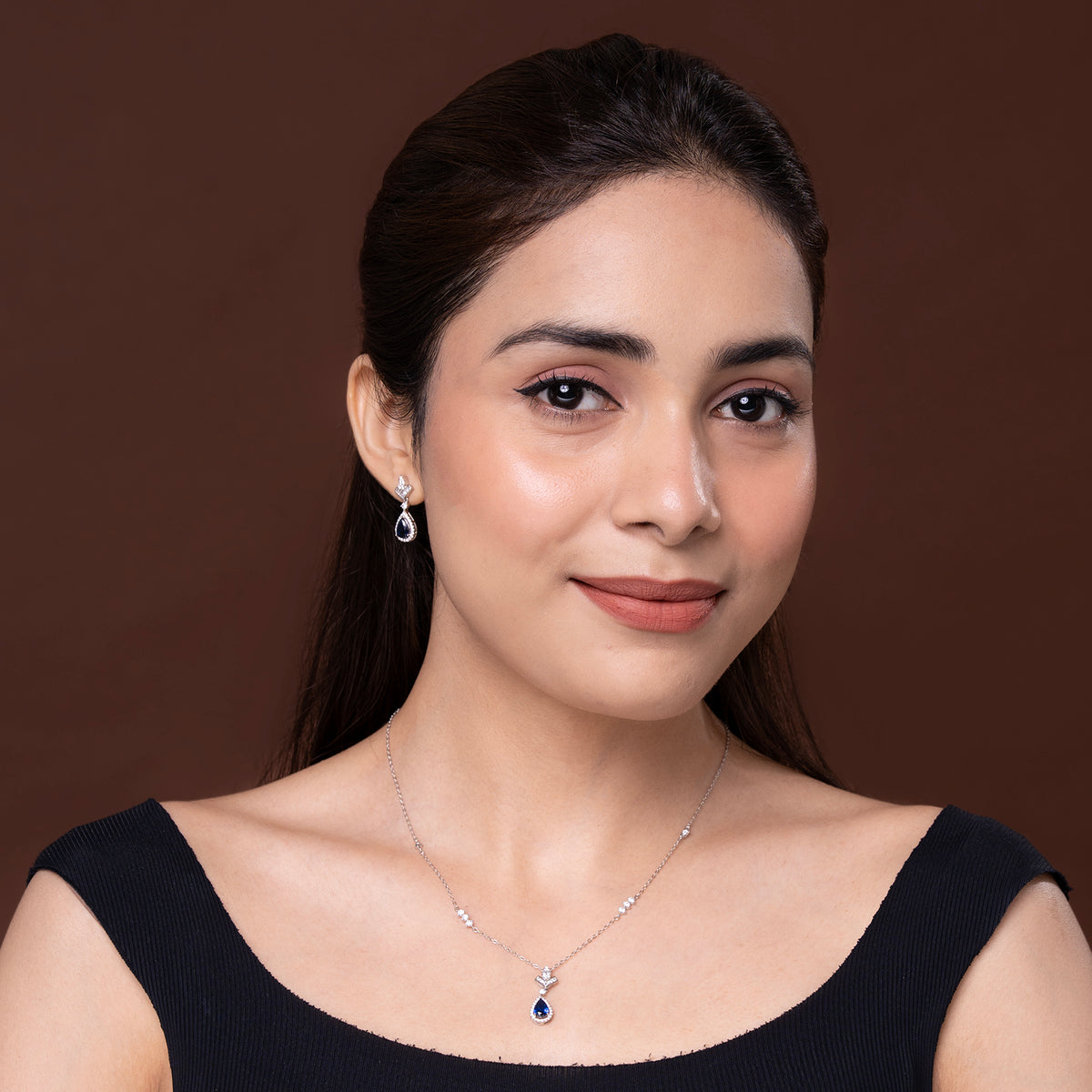 Royal Teardrop Elegance Set 925 sterling silver