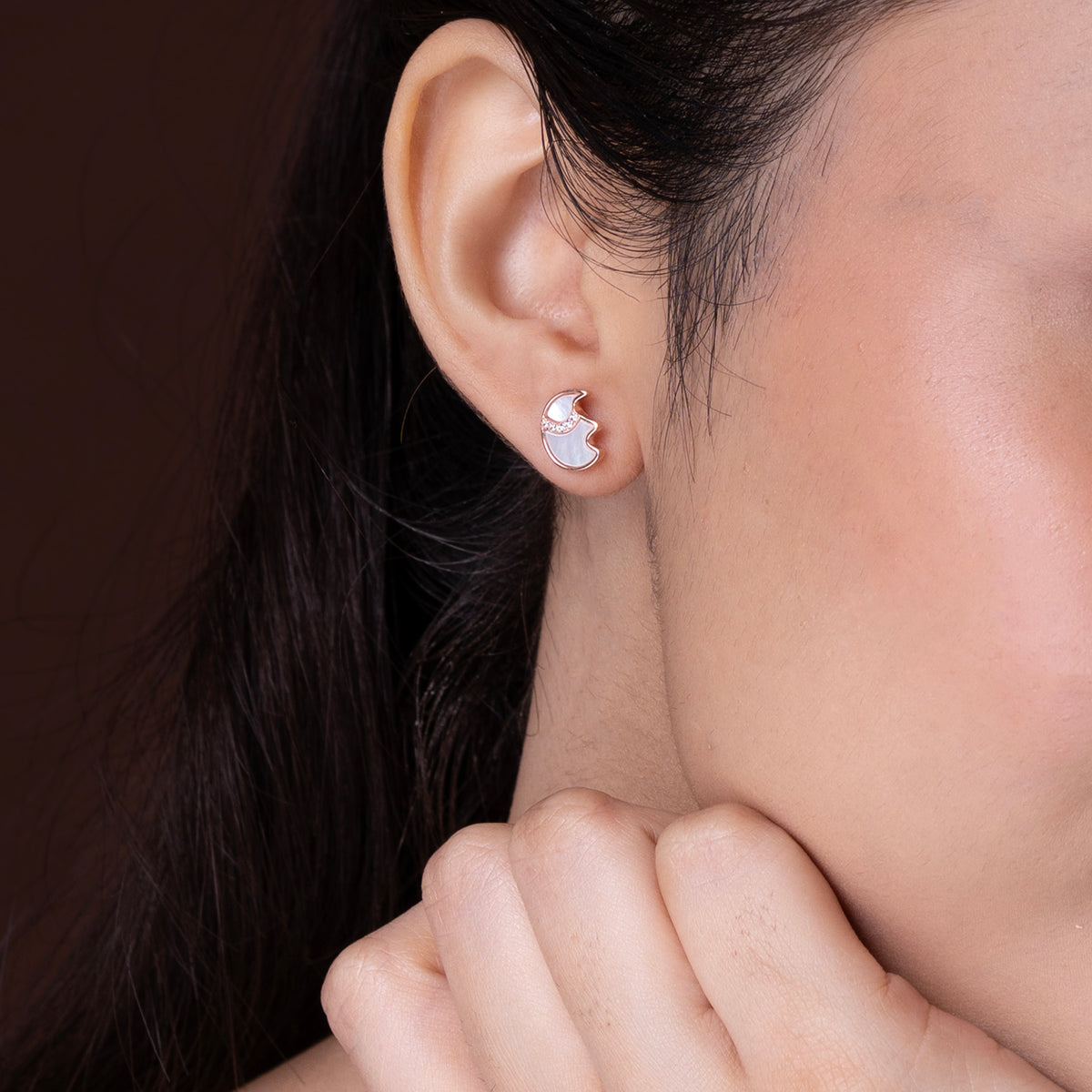 Celestial Curve Earrings 925 Sterling Silver