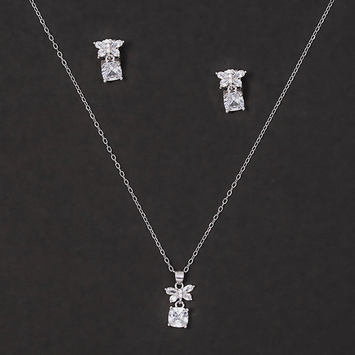 Delicate Charm, Timeless Sparkle SET 925 sterling silver