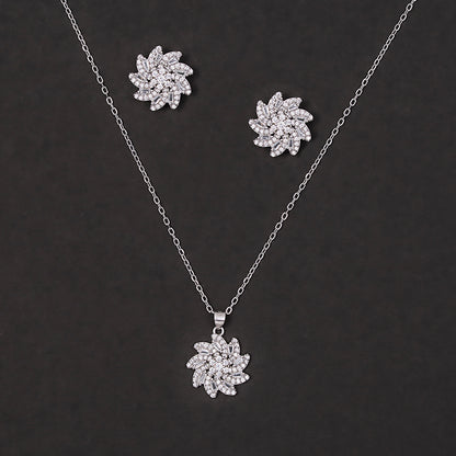 Bloom in Brilliance SET 925 sterling silver