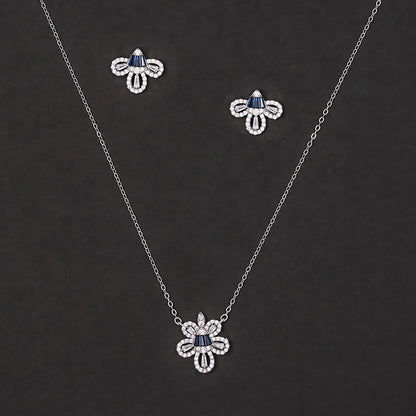 Regal Floral Sparkle 925 sterling silver