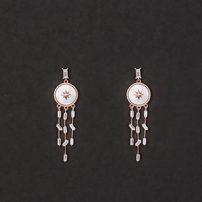 Celestial Charm, Timeless Grace Earrings 925 sterling silver