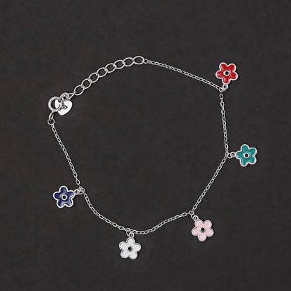 Blooming colours Braclet 925 sterling silver