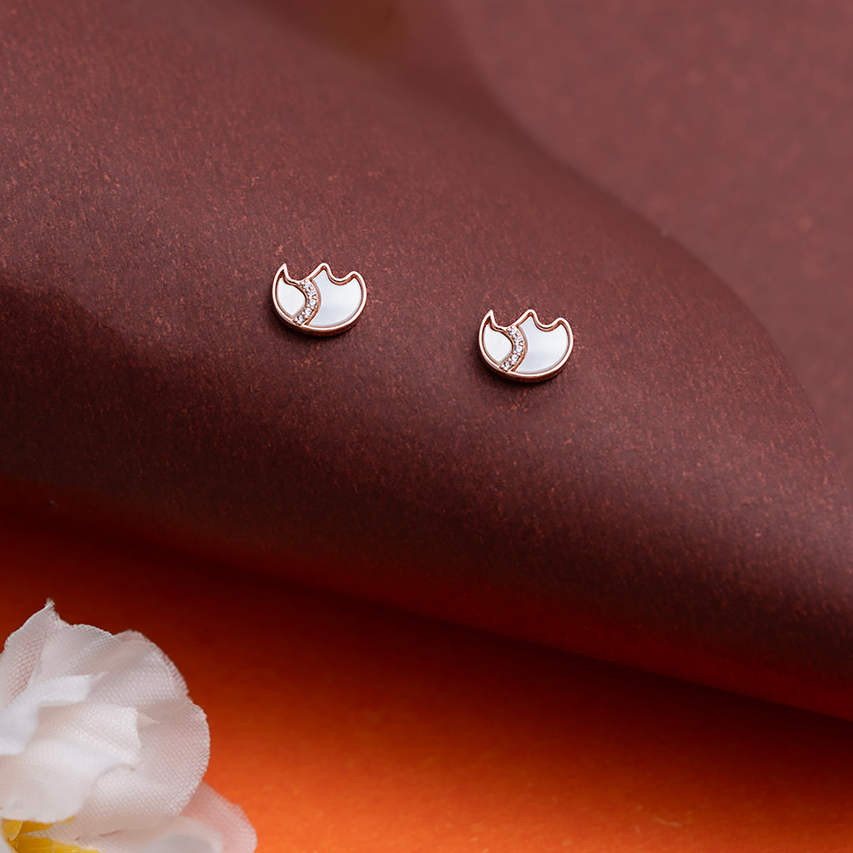 Celestial Curve Earrings 925 Sterling Silver