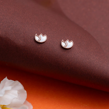 Celestial Curve Earrings 925 Sterling Silver