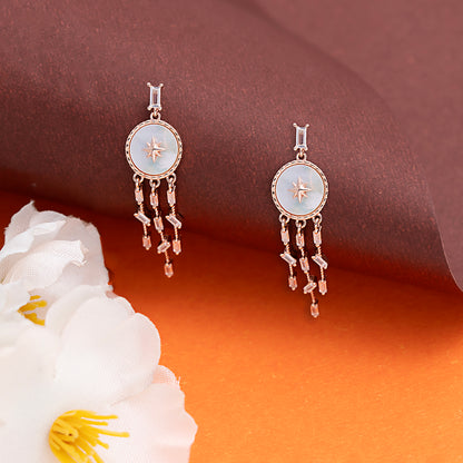 Celestial Charm, Timeless Grace Earrings 925 sterling silver