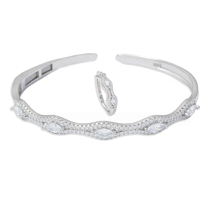 Marquise  Elegance Ring & kada 925 sterling silver
